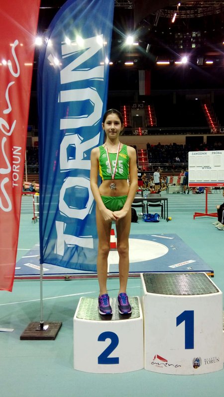 Srebrna medalistka Oliwia Jechna