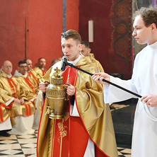 Jubileusze przyjęcia święceń kapłańskich. Msza Krzyżma Świętego