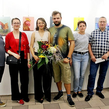 Malarski świat Dominiki. Domowe ptactwo, jak żywe