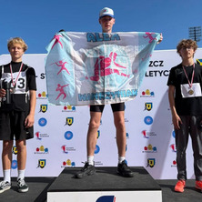 Dwa starty i dwa miejsca na podium. Alex Wawrzyniak złotym medalistą