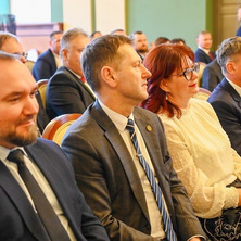 Spotkanie biskupa z samorządowcami. 